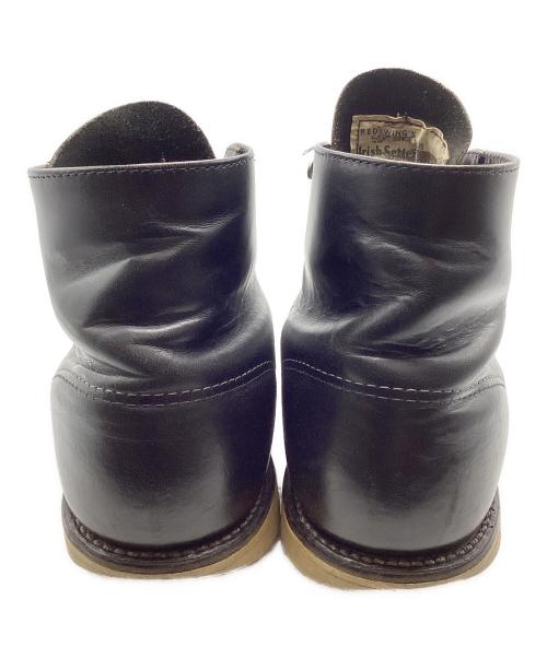 RED WING（レッドウィング）RED WING (レッドウィング) 6inch CLASSIC PLAIN TOE （6インチ　クラシックプレーントゥ） ブラック サイズ:61/2の古着・服飾アイテム
