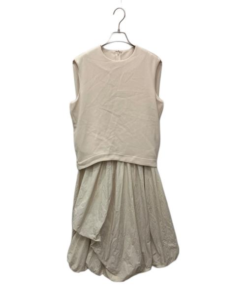 ELENDEEK（エレンディーク）ELENDEEK (エレンディーク) バルーンワンピース アイボリー サイズ:01の古着・服飾アイテム