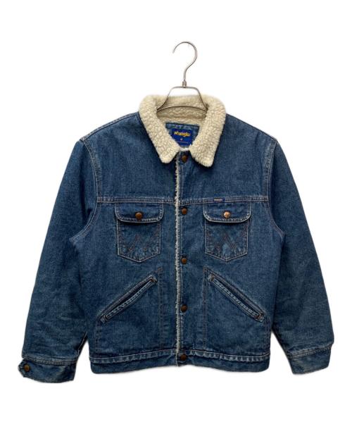 Wrangler（ラングラー）Wrangler (ラングラー) ボアライナーデニムジャケット インディゴ サイズ:Mの古着・服飾アイテム
