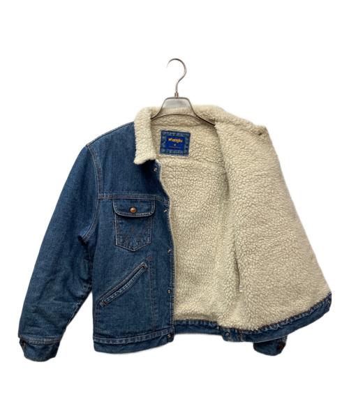 Wrangler（ラングラー）Wrangler (ラングラー) ボアライナーデニムジャケット インディゴ サイズ:Mの古着・服飾アイテム