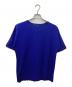 ISSEY MIYAKE MEN（イッセイミヤケメン）の古着「ストライププリーツTシャツ」｜ブルー