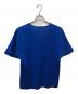 ISSEY MIYAKE MEN (イッセイミヤケメン) ストライププリーツTシャツ ブルー サイズ:4：10000円