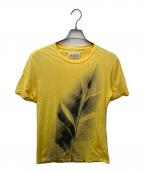 Maison Margielaメゾンマルジェラ）の古着「リーフプリントTシャツ」｜イエロー