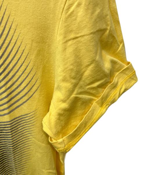 Maison Margiela（メゾンマルジェラ）Maison Margiela (メゾンマルジェラ) リーフプリントTシャツ イエロー サイズ:46の古着・服飾アイテム