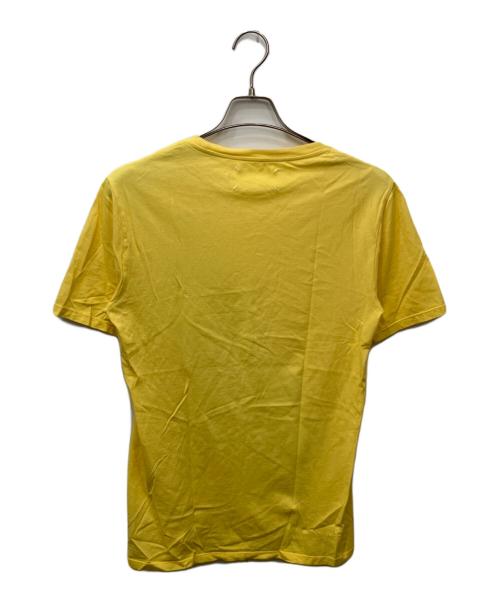 Maison Margiela（メゾンマルジェラ）Maison Margiela (メゾンマルジェラ) リーフプリントTシャツ イエロー サイズ:46の古着・服飾アイテム