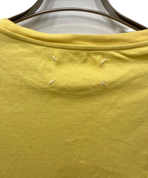 Maison Margiela（メゾンマルジェラ）Maison Margiela (メゾンマルジェラ) リーフプリントTシャツ イエロー サイズ:46の古着・服飾アイテム