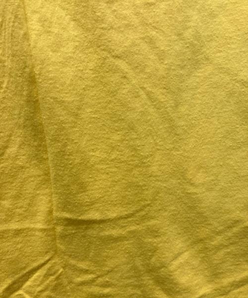 Maison Margiela（メゾンマルジェラ）Maison Margiela (メゾンマルジェラ) リーフプリントTシャツ イエロー サイズ:46の古着・服飾アイテム
