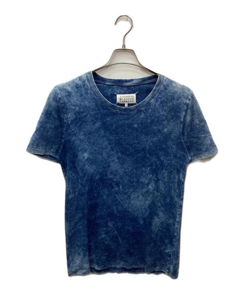 Maison Margiela（メゾンマルジェラ）Maison Margiela (メゾンマルジェラ) インディゴ染め3枚パックTシャツ ブルー サイズ:XSの古着・服飾アイテム