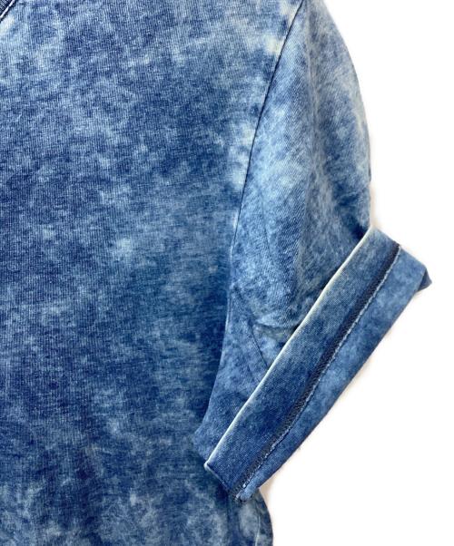 Maison Margiela（メゾンマルジェラ）Maison Margiela (メゾンマルジェラ) インディゴ染め3枚パックTシャツ ブルー サイズ:XSの古着・服飾アイテム