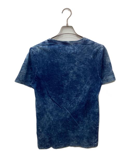 Maison Margiela（メゾンマルジェラ）Maison Margiela (メゾンマルジェラ) インディゴ染め3枚パックTシャツ ブルー サイズ:XSの古着・服飾アイテム