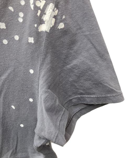 Maison Martin Margiela（メゾンマルタンマルジェラ）Maison Martin Margiela (メゾンマルタンマルジェラ) 紙吹雪プリントTシャツ グレー サイズ:46の古着・服飾アイテム