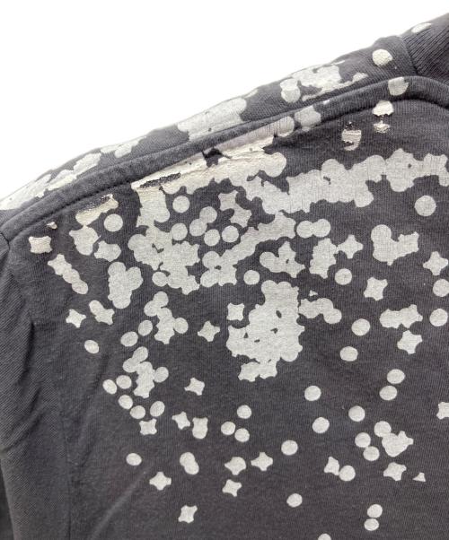 Maison Martin Margiela（メゾンマルタンマルジェラ）Maison Martin Margiela (メゾンマルタンマルジェラ) 紙吹雪プリントTシャツ グレー サイズ:46の古着・服飾アイテム