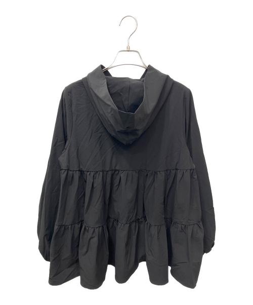 YORI（ヨリ）yori (ヨリ) 撥水ストレッチパーカー ブラック サイズ:34の古着・服飾アイテム