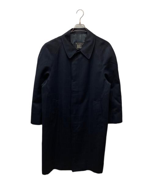 Burberry's（バーバリーズ）Burberry's (バーバリーズ) ステンカラーコート ネイビー サイズ:ELの古着・服飾アイテム