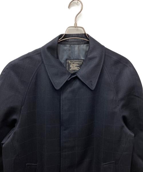 Burberry's（バーバリーズ）Burberry's (バーバリーズ) ステンカラーコート ネイビー サイズ:ELの古着・服飾アイテム
