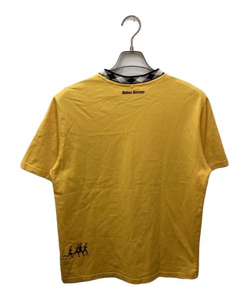 WALES BONNER（ウェールズボナー）WALES BONNER (ウェールズボナー) Endurance T Shirt（エンデュランス） イエロー サイズ:Lの古着・服飾アイテム