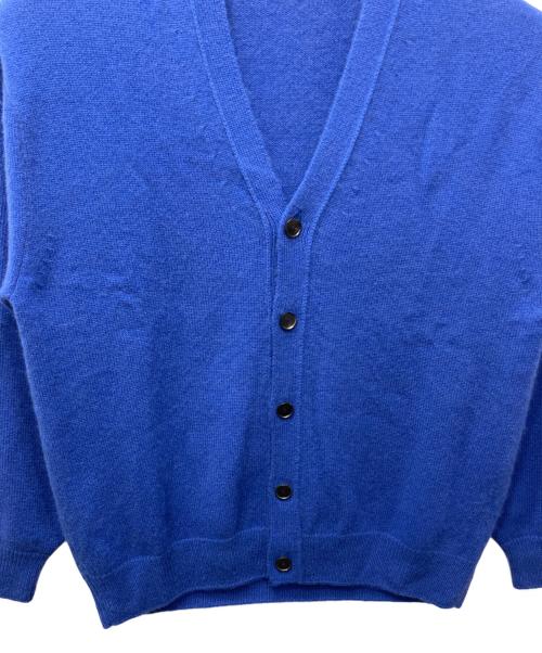 AURALEE（オーラリー）AURALEE (オーラリー) BABY CASHMERE KNIT CARDIGAN / カシミヤニットカーディガン ブルー サイズ:3の古着・服飾アイテム