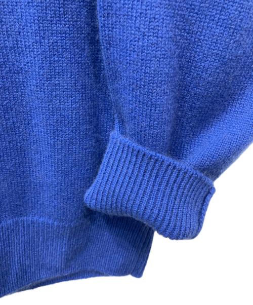 AURALEE（オーラリー）AURALEE (オーラリー) BABY CASHMERE KNIT CARDIGAN / カシミヤニットカーディガン ブルー サイズ:3の古着・服飾アイテム