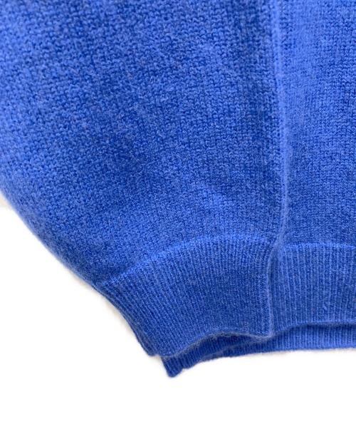 AURALEE（オーラリー）AURALEE (オーラリー) BABY CASHMERE KNIT CARDIGAN / カシミヤニットカーディガン ブルー サイズ:3の古着・服飾アイテム