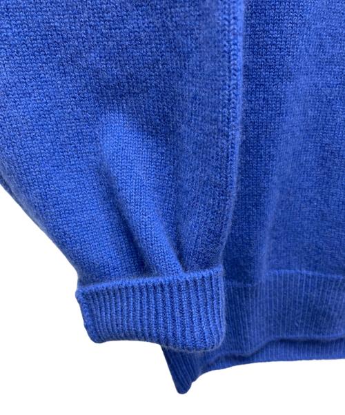 AURALEE（オーラリー）AURALEE (オーラリー) BABY CASHMERE KNIT CARDIGAN / カシミヤニットカーディガン ブルー サイズ:3の古着・服飾アイテム