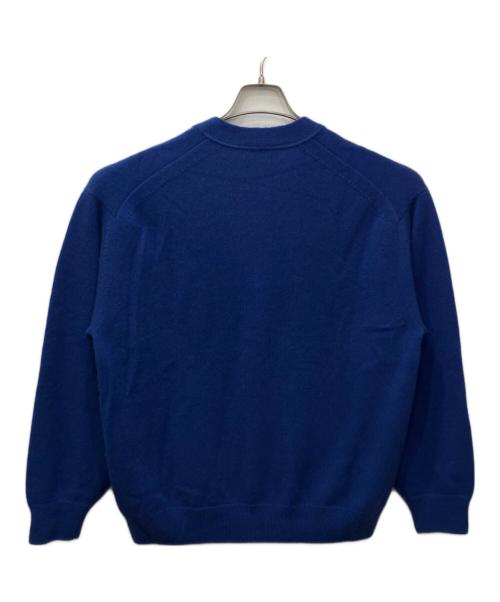 AURALEE（オーラリー）AURALEE (オーラリー) BABY CASHMERE KNIT CARDIGAN / カシミヤニットカーディガン ブルー サイズ:3の古着・服飾アイテム