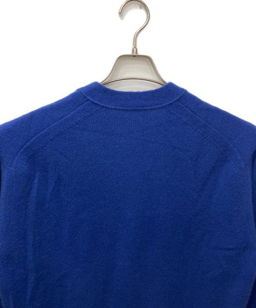 AURALEE（オーラリー）AURALEE (オーラリー) BABY CASHMERE KNIT CARDIGAN / カシミヤニットカーディガン ブルー サイズ:3の古着・服飾アイテム