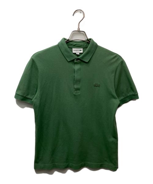 LACOSTE（ラコステ）LACOSTE (ラコステ) ポロシャツ グリーン サイズ:Sの古着・服飾アイテム