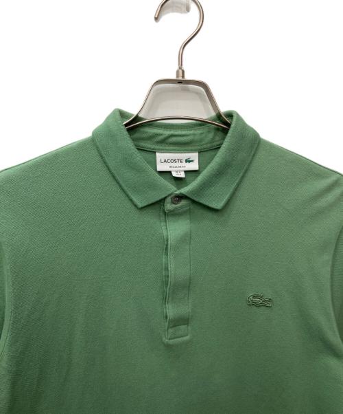 LACOSTE（ラコステ）LACOSTE (ラコステ) ポロシャツ グリーン サイズ:Sの古着・服飾アイテム