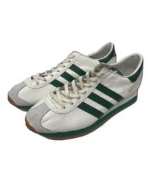 adidas（アディダス）の古着「【観賞用】90's カントリー カンガルーレザー スニーカー」｜グリーン×ホワイト