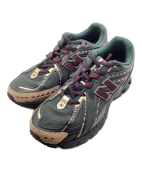 NEW BALANCE（ニューバランス）NEW BALANCE (ニューバランス) KITH (キス) 1906R ローカットスニーカー ゴールド×グリーン サイズ:25.5cmの古着・服飾アイテム