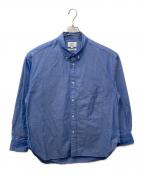 STUDIO NICHOLSON×BEAMS+スタジオ ニコルソン×ビームスプラス）の古着「【別注】STUDIO NICHOLSON / LISA OXFORD SHIRT」｜ブルー