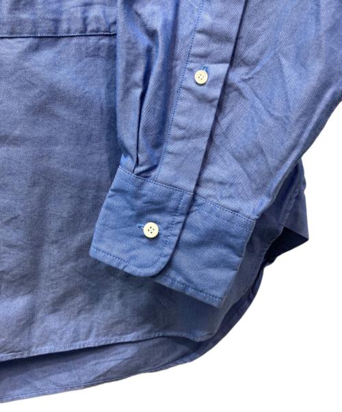 STUDIO NICHOLSON（スタジオ ニコルソン）STUDIO NICHOLSON (スタジオ ニコルソン) BEAMS+ (ビームスプラス) 【別注】STUDIO NICHOLSON / LISA OXFORD SHIRT ブルー サイズ:Sの古着・服飾アイテム