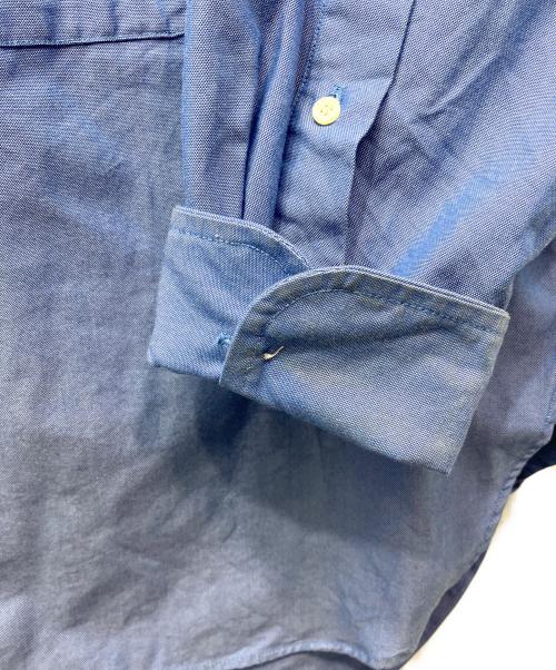STUDIO NICHOLSON（スタジオ ニコルソン）STUDIO NICHOLSON (スタジオ ニコルソン) BEAMS+ (ビームスプラス) 【別注】STUDIO NICHOLSON / LISA OXFORD SHIRT ブルー サイズ:Sの古着・服飾アイテム