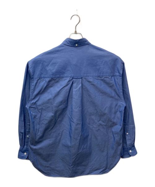 STUDIO NICHOLSON（スタジオ ニコルソン）STUDIO NICHOLSON (スタジオ ニコルソン) BEAMS+ (ビームスプラス) 【別注】STUDIO NICHOLSON / LISA OXFORD SHIRT ブルー サイズ:Sの古着・服飾アイテム