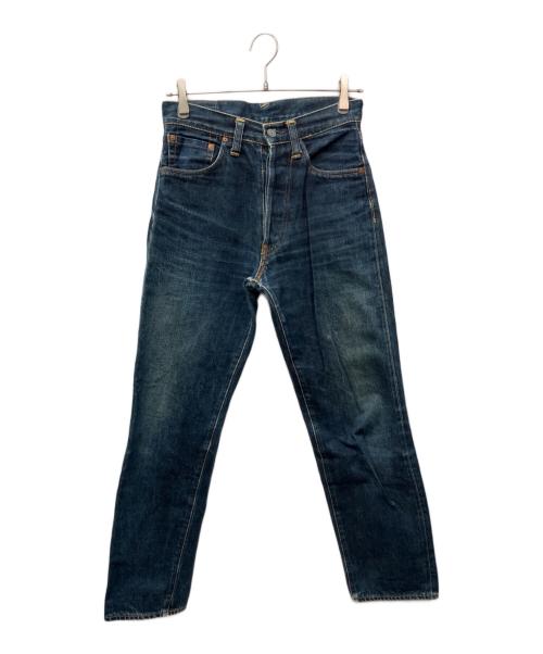 EVISU（エヴィス）EVISU (エヴィス) Dowluck (ドウラク) No2 白カモメペイントデニムパンツ インディゴ サイズ: W27×L30の古着・服飾アイテム