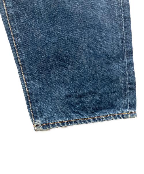 EVISU（エヴィス）EVISU (エヴィス) Dowluck (ドウラク) No2 白カモメペイントデニムパンツ インディゴ サイズ: W27×L30の古着・服飾アイテム