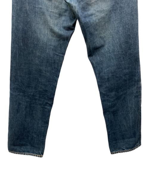 EVISU（エヴィス）EVISU (エヴィス) Dowluck (ドウラク) No2 白カモメペイントデニムパンツ インディゴ サイズ: W27×L30の古着・服飾アイテム