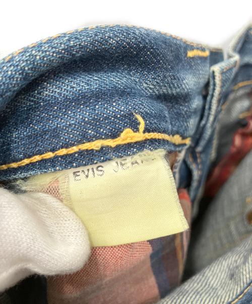 EVISU（エヴィス）EVISU (エヴィス) Dowluck (ドウラク) No2 白カモメペイントデニムパンツ インディゴ サイズ: W27×L30の古着・服飾アイテム