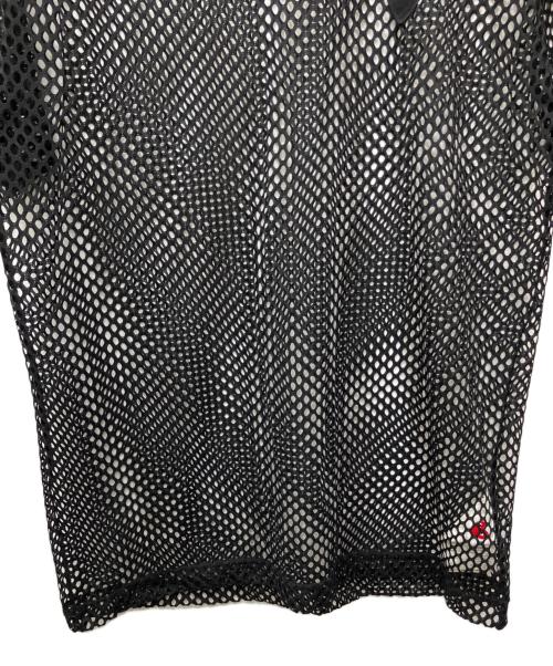 PLAY COMME des GARCONS（プレイコムデギャルソン）PLAY COMME des GARCONS (プレイコムデギャルソン) Polyester Mesh Large（ポリエステルメッシュラージ） ブラック サイズ: XXLの古着・服飾アイテム