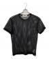 PLAY COMME des GARCONS（プレイコムデギャルソン）の古着「Polyester Mesh Large（ポリエステルメッシュラージ）」｜ブラック