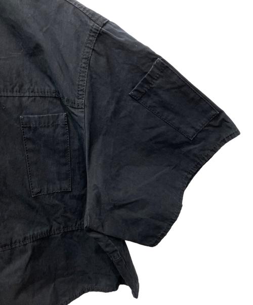 MM6 Maison Margiela（エムエムシックスメゾンマルジェラ）MM6 Maison Margiela (エムエムシックスメゾンマルジェラ) 半袖シャツ ブラック サイズ:38の古着・服飾アイテム