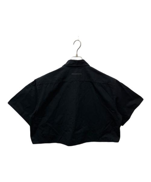 MM6 Maison Margiela（エムエムシックスメゾンマルジェラ）MM6 Maison Margiela (エムエムシックスメゾンマルジェラ) 半袖シャツ ブラック サイズ:38の古着・服飾アイテム