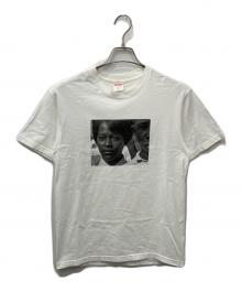 SUPREME（シュプリーム）の古着「プリントTシャツ」｜ホワイト