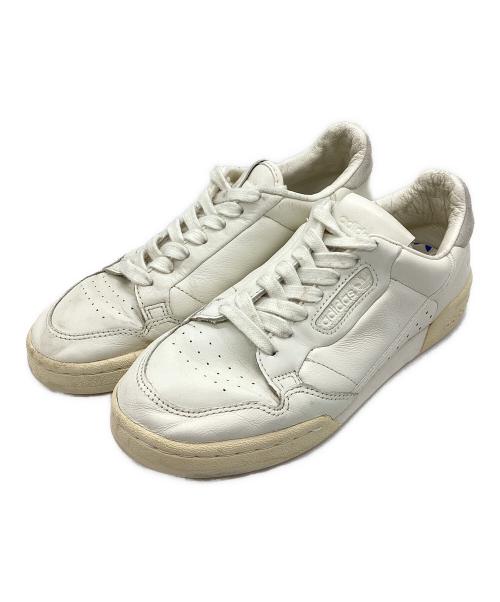 adidas（アディダス）adidas (アディダス) コンチネンタルスニーカー ベージュ サイズ:25cmの古着・服飾アイテム