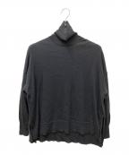JOURNAL STANDARD relumeジャーナルスタンダード レリューム）の古着「BiellaYarnワイドタートルネック」｜ブラック