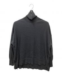 JOURNAL STANDARD relume（ジャーナルスタンダード レリューム）の古着「BiellaYarnワイドタートルネック」｜ブラック