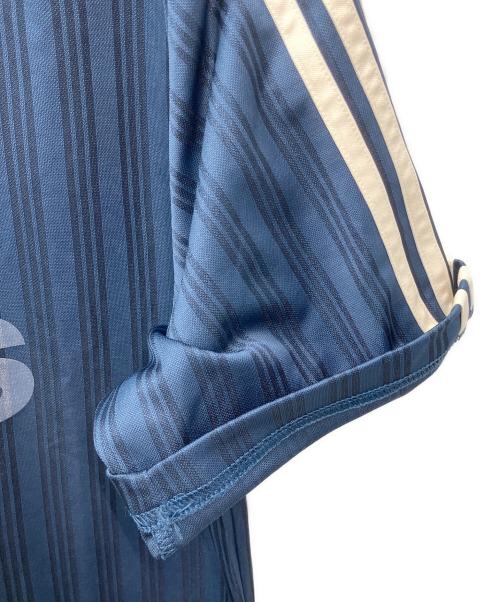 adidas（アディダス）adidas (アディダス) 襟付きゴーリートップ ネイビー サイズ:Sの古着・服飾アイテム