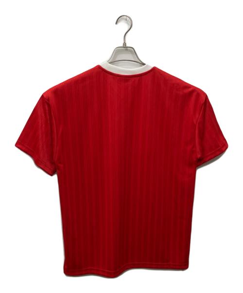 adidas（アディダス）adidas (アディダス) アディカラー カットソー レッド サイズ:Mの古着・服飾アイテム