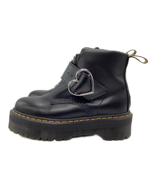 Dr.Martens（ドクターマーチン）Dr.Martens (ドクターマーチン) LAZY OAF (レイジー・オーフ) LO BUCKLE BOOT （レイジーオーフ　バックルブーツ） ブラック サイズ:UK4の古着・服飾アイテム