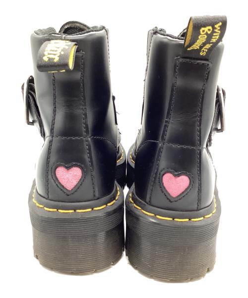Dr.Martens（ドクターマーチン）Dr.Martens (ドクターマーチン) LAZY OAF (レイジー・オーフ) LO BUCKLE BOOT （レイジーオーフ　バックルブーツ） ブラック サイズ:UK4の古着・服飾アイテム
